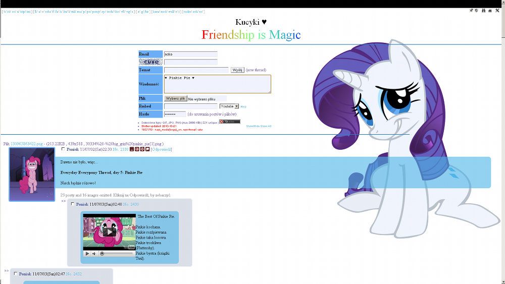 Rarity Style for karachan.org /pony/