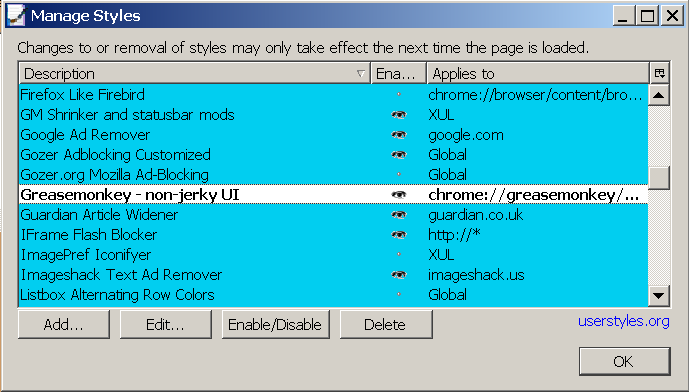 Stylish Manager Blu-Eye UI