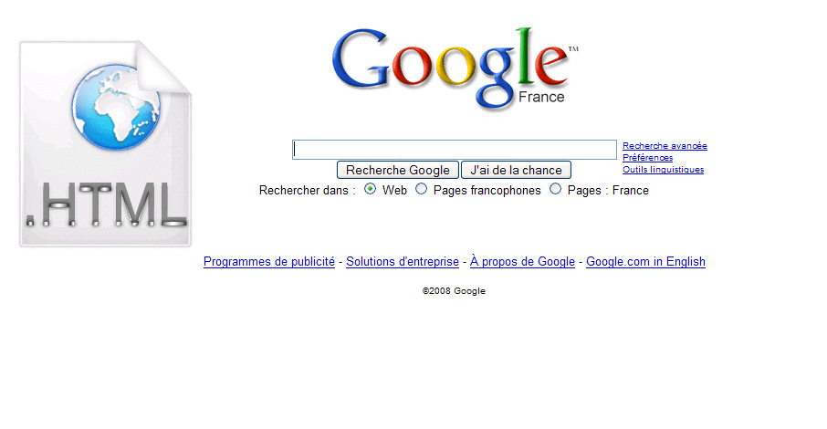 Google tout simple