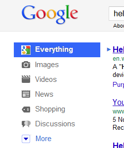 Google Jazz-back Sidebar