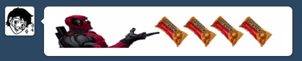 Deadpool Chimichanga (tumblr icons)