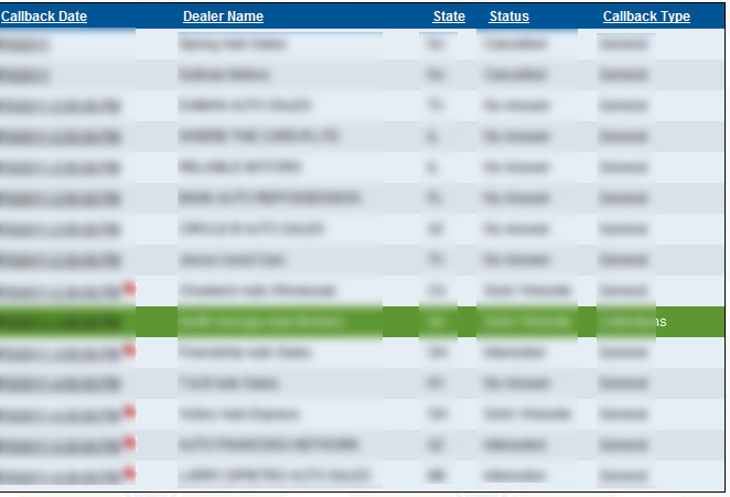 CFS Lead Manager Blue and Green Theme