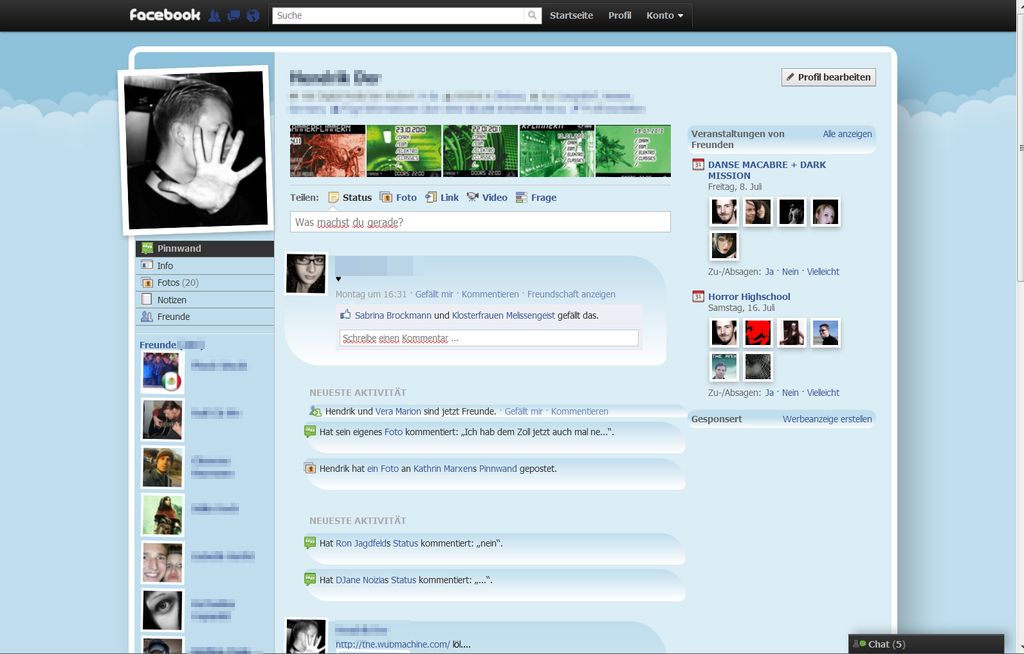 Facebook Twitter Style v. 1.0.5 extended with CSS3