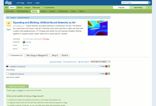 Digg [No Ads]