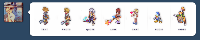 Kingdom Hearts icons [Tumblr]