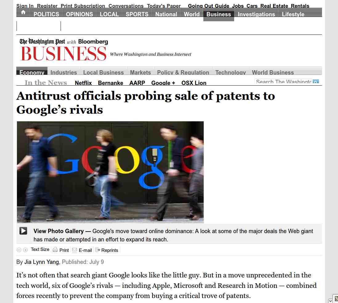 cSilverWave - WASH No Sidebar washingtonpost.com