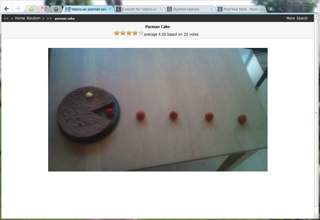 Lolpics.se - Google 2011 style