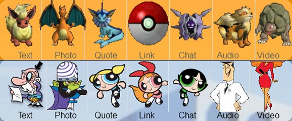 tumblr - Clean Slate Icons