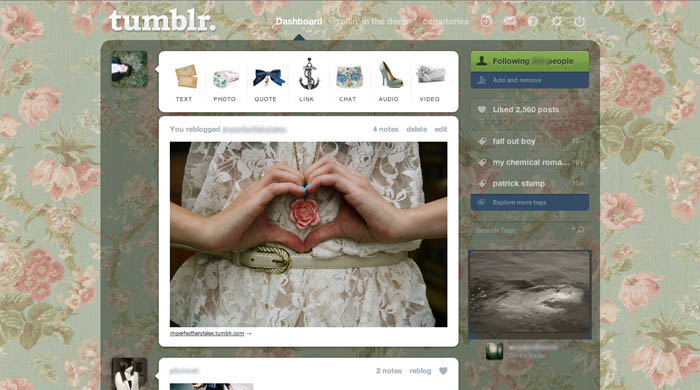 vintage floral n°4 TUMBLR