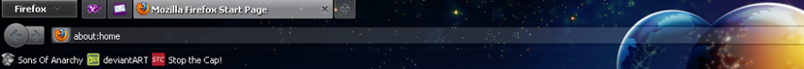 Safari Style Tabs in Titlebar for Firefox 4+