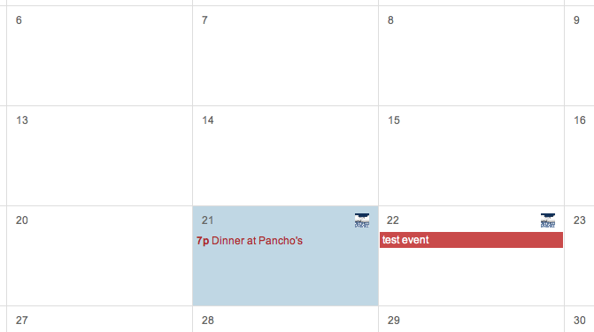 Google Calendar - Make Today Obvious