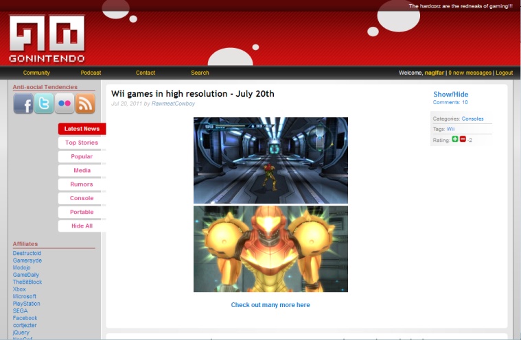 GoNintendo V4 Clean-Up