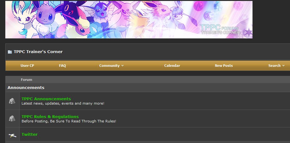 Eevee and Eeveelutions Trainer's Corner restyle