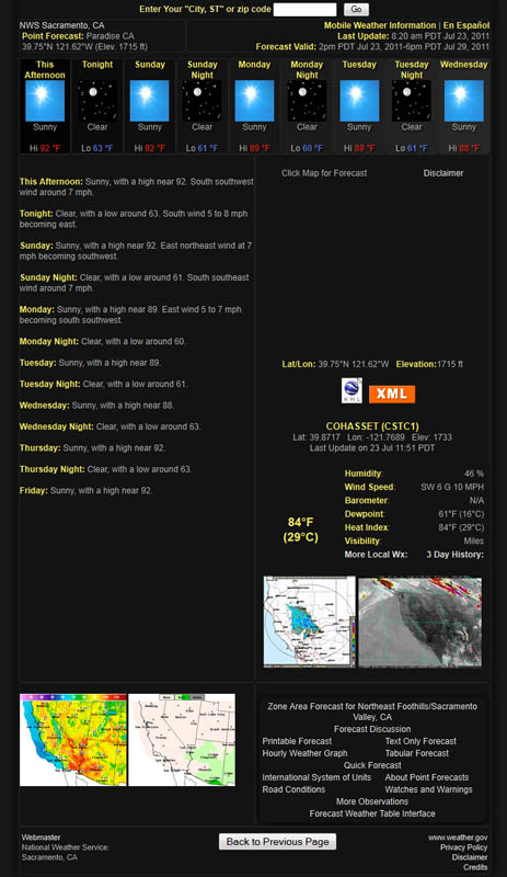 NOAA (weather.gov) - dark