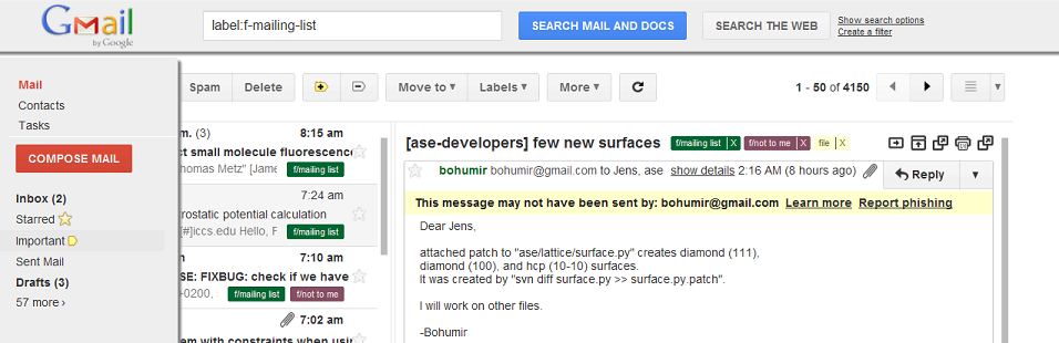 Google+ Gmail