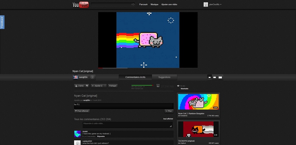 YouTube  Dark Edition