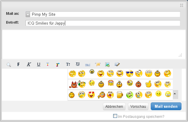 Jappy ICQ Smilies