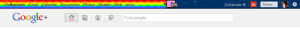 Google Bar Nyan Cat