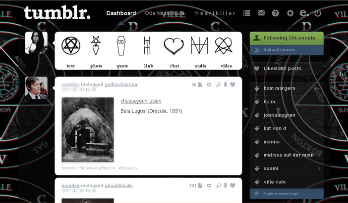 H.I.M. Dash theme