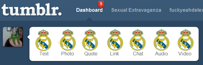 Real Madrid Dashboard Icons