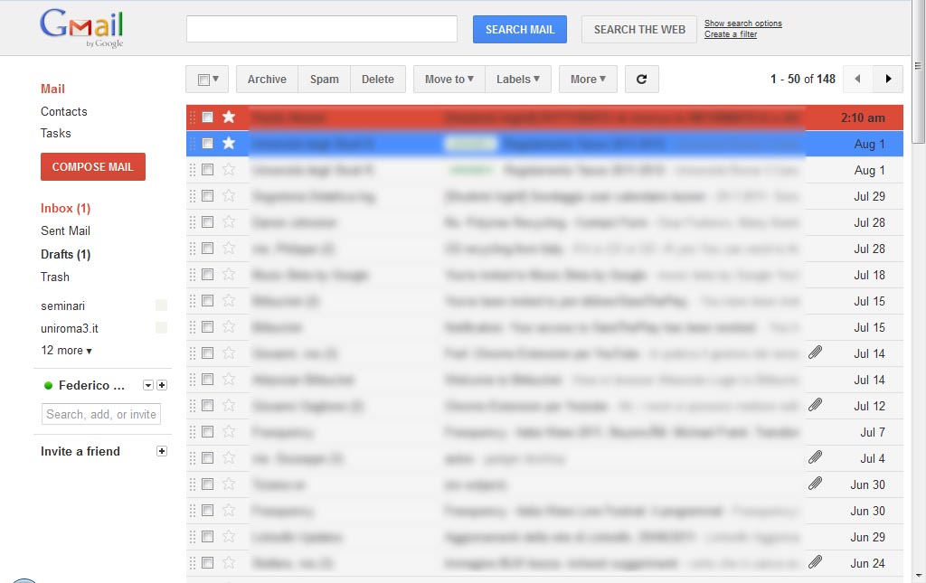 Gmail Dense Preview Thin Tuning