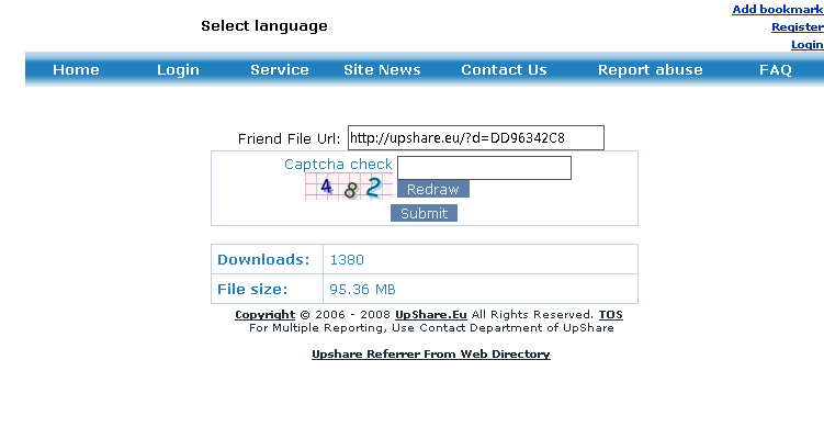 clear upshare.eu