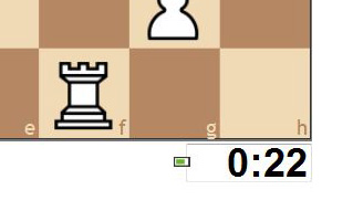 chess.com - live - bigger timer