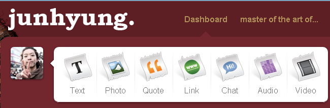 BEAST'S Junhyung tumblr logo