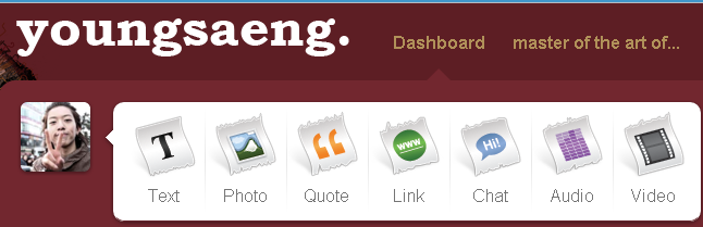 SS501's Youngsaeng tumblr logo