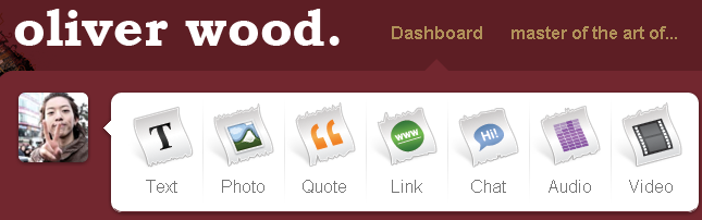 Oliver Wood tumblr logo