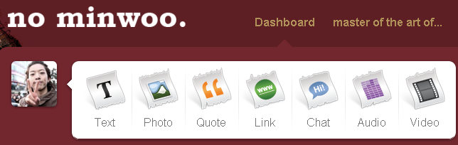 Boyfriend's No Minwoo tumblr logo