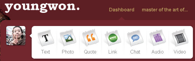 Dalmatian's Youngwon tumblr logo