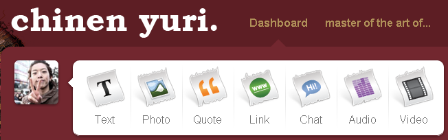 Hey Say Jump's Chinen Yuri tumblr logo