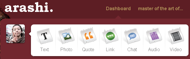 Arashi tumblr logo