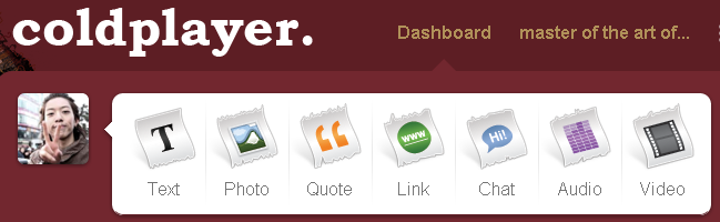 Coldplayer tumblr logo