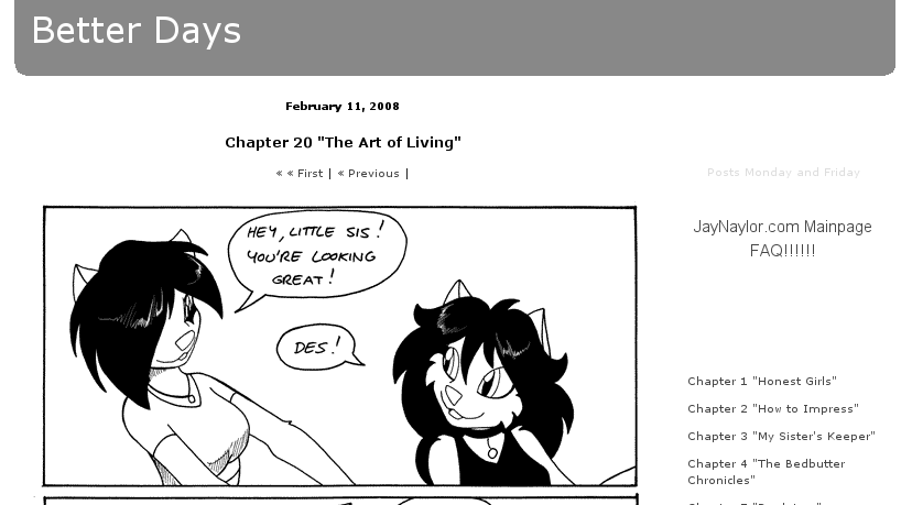 Better Days Comic - Easier To Read