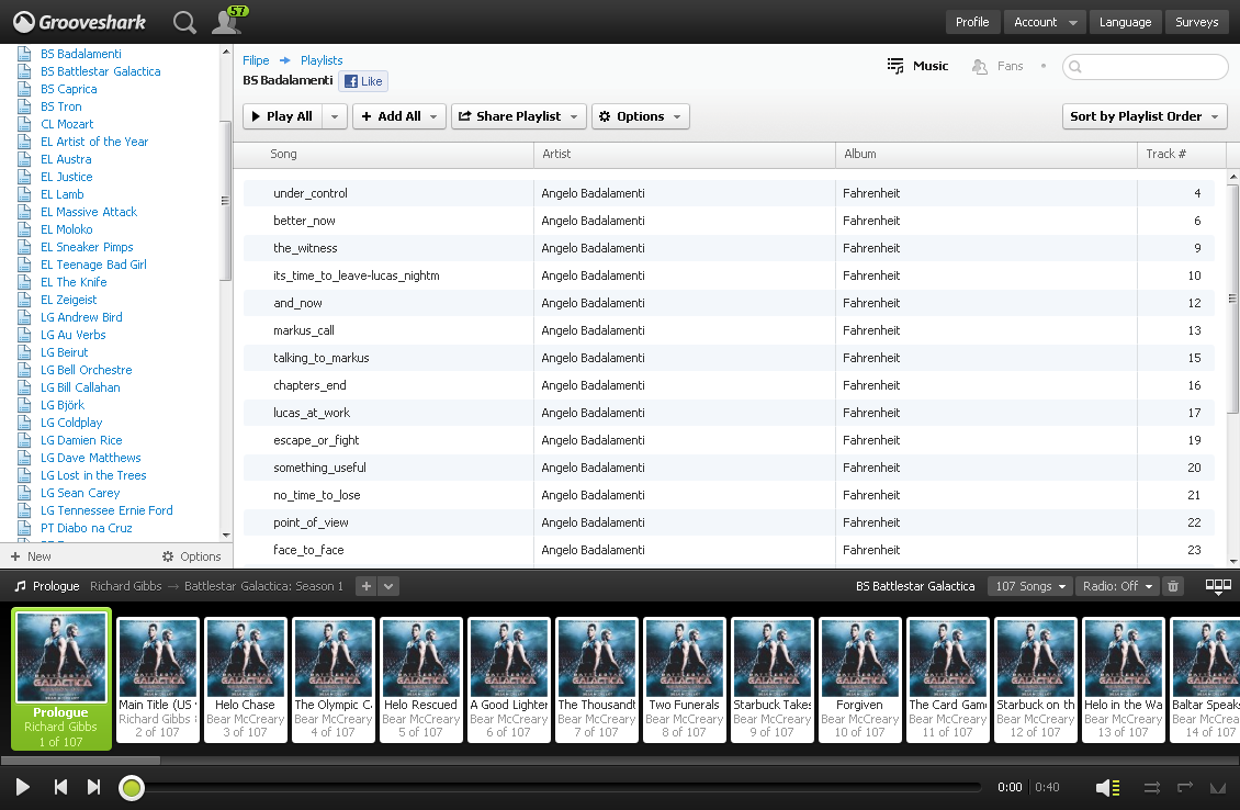Groovesharkness