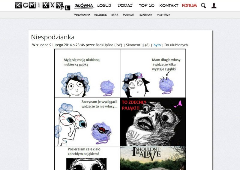 Komixxy bez zbędnych pierdół z prawej