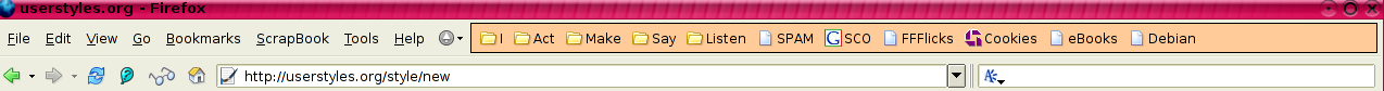 Bookmarks Toolbar Tweak