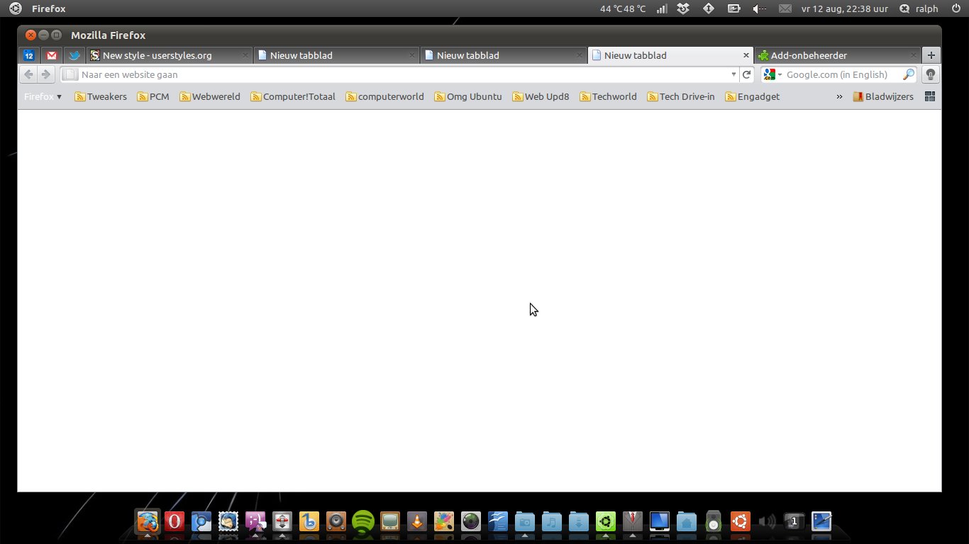 orta black inactive tabs (Ubuntu style)