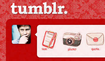 Red Lace Tumblr Dashboard