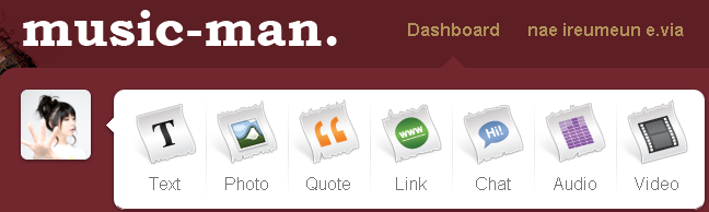 Music-man tumblr logo