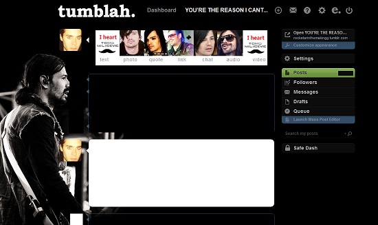 Tomo Milicevic dash theme