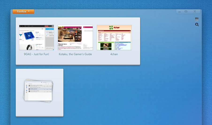 Firefox CandyBar - Panorama