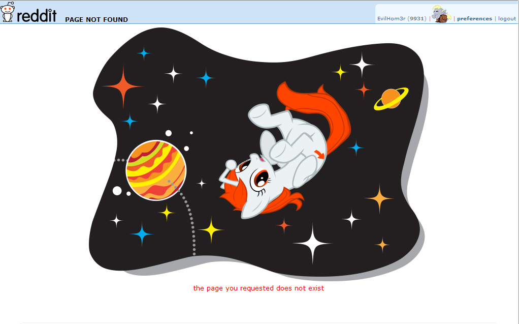 Reddit - Replace error images with pony versions