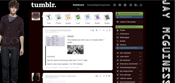 Jay McGuiness Tumblr Dash