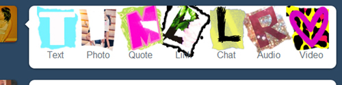 Magazine cut out icons