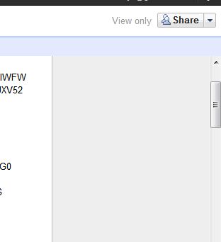 Google Documents - No Chat Bar