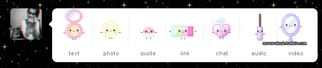 Tumblr Dashboard Icons - Kawaii Makeup Icons