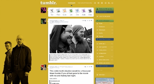 Breaking Bad Tumblr Theme
